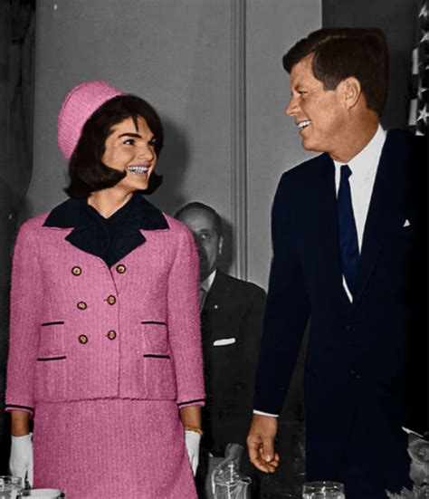 jackie kennedy's pink chanel|jackie kennedy pink suit today.